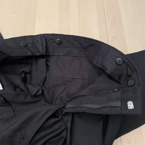 JAB Men's Wool Black Dress Pants 35 Short / 29 Waist - Picture 8 of 9